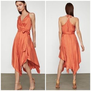 BCBGMaxAzria Dotted Satin Dress